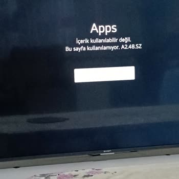 Axen Webos TV Youtube.com Ve Apss Açılmıyor