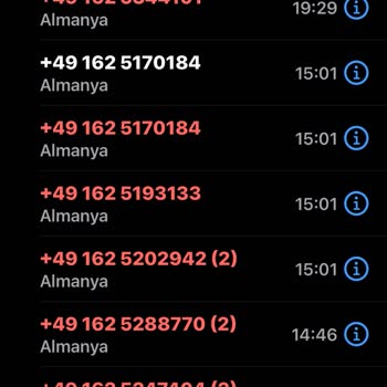 Vodafone +49 İle Başlayan Numaralar