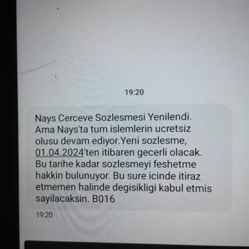Nays Bilgi Dışında Numaraları Kullanıp Sözleşme Yeniliyor.