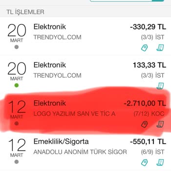 Logo Yazılım Müşteri Hizmetleri Mağduriyeti Ve İade Talebi