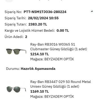 EpttAVM'de Yaşanan Kargo Ve İletişim Sorunu