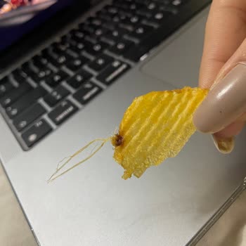Ruffles Paketinden Plastik Çıktı