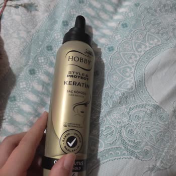 Hobby Saç Köpüğü Su Gibi Akıtıyor