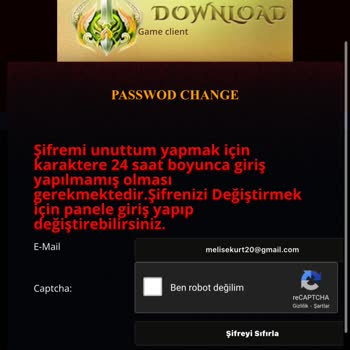 Knight Unity Mail Göndermeme Sorunu