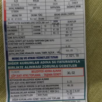 Muğla Büyükşehir Belediyesi Her Ay Yüksek Fatura