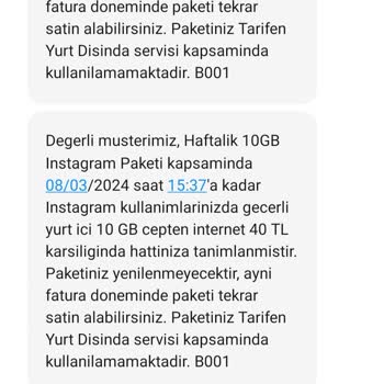 Türk Telekom Onaysız Paket Tanımlama