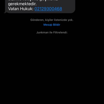 0850 678 03 71 Tarafınıza Teslim Edilemeyen Tebligat
