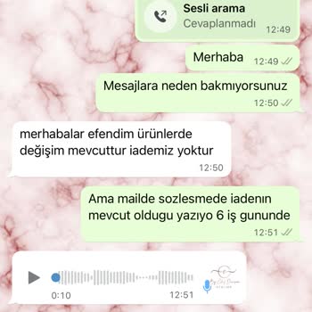 By Elif Dursun Satın Alınan Ürünün İadesi Ve Değişim Süreciyle İlgili Yaşanan Sorunlar