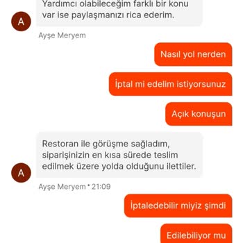 Migros Yemek Siparişi 2,5 Saat Hala Yolda Diyorlar - Burger King