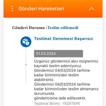 MNG Kargo Personelinin Söylediği Yalan