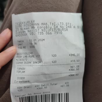 Rossmann Resh Lab C Vitamini Serumu Oksitlenmesi