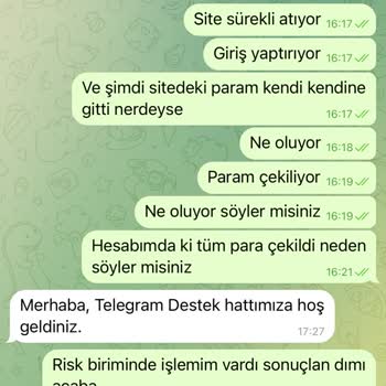 Jojobet Hesabımdan 42 Bin Tl Çekti