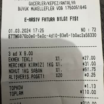 BİM Market Bozuk Ürün