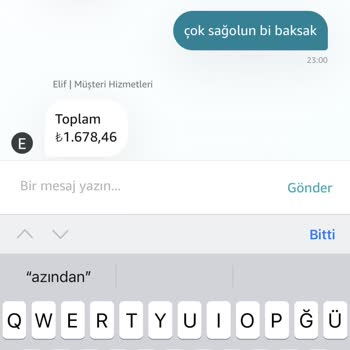 Amazon Türkiye Para İadesi Politikası
