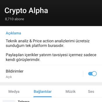 Crypto Alpha Telegram Grubunda Olmayan Coinleri Satıyorlar
