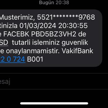VakıfBank Facebook Banka Kartımdan Para Çekti!