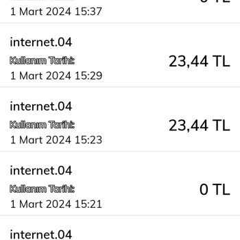 Türk Telekom Uyarı SMS Ve Uyarı Gelmeden 6 Kere Paket Aşımı