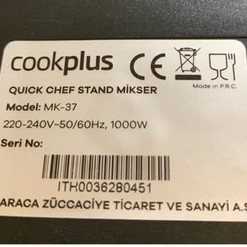Karaca Cookplus Stand Mikser Cam Haznesi Çatladı