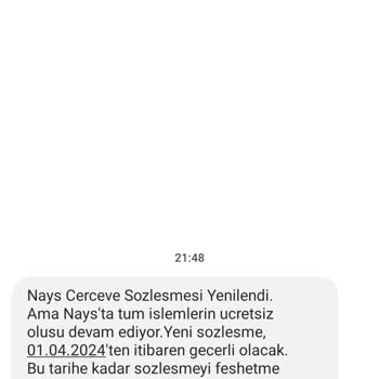 Nays Çerçeve Sözleşmesi Başvurusu Hakkında