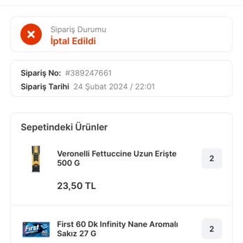 Migros Para İade Etmiyor