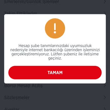 Ziraat Borsa Hesap Açma Sorunu