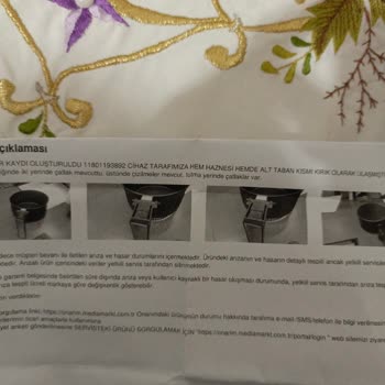 Kenwood Kaskodan Ürünüm Kırık Bir Şekilde Geldi