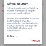 Vodafone Güvenli Depo Şifresi Hata Veriyor Girmiyor