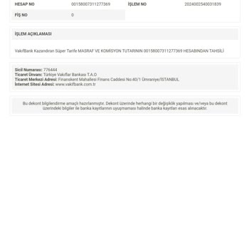 VakıfBank Kazandıran Tarife Mağduruyum Çözüm Bekliyorum
