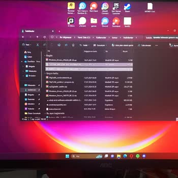 AOC Europe Monitörü Değişim Onayı Aşamasında Bekletmek.