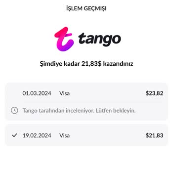 Tango Tarafından İnceleniyor Sorunu