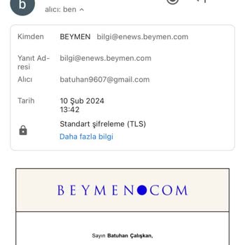 Beymen Kullanılmış, Kirlenmiş Ürün Gönderip Mağdur Etti