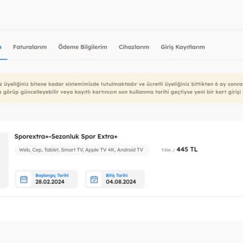 Tod TV Spor Extra+ Paket İptali