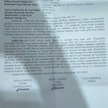 D Smart Tarafından Şikayetçiyim