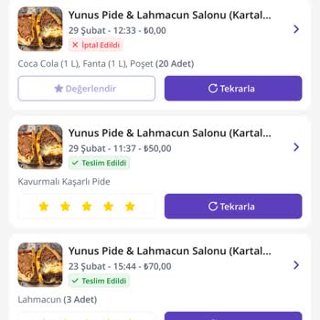 GetirYemek Kartımı Kopyalayıp 2 Kez Çekim Yaptılar