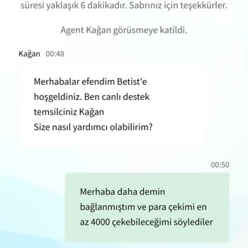 Betist Bonus Ve Para Çekme Sorunu