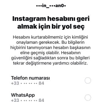 Instagram Hesabıma Giriş Yapmak İstiyorum