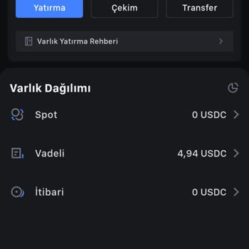 Mexc Tokenlerim Hesabıma Tekrar Yüklemesi