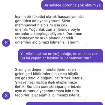 Getir Büyük Eksik Teslimat Yaptı!