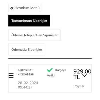 Letoon Sport Yanlış Ürün İade İstiyorum