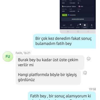 Vericom-pllc.co/mobile/index.html Para Çekim İşlemi Yapılamaması