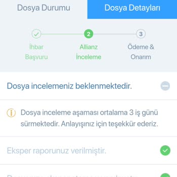 Allianz Sigorta Kaskodan İkame Araç Alamıyorum.