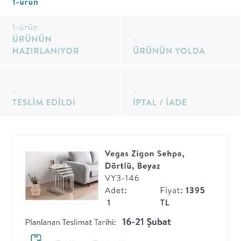 Vivense Parası Ödenmiş Siparişimi Göndermiyor