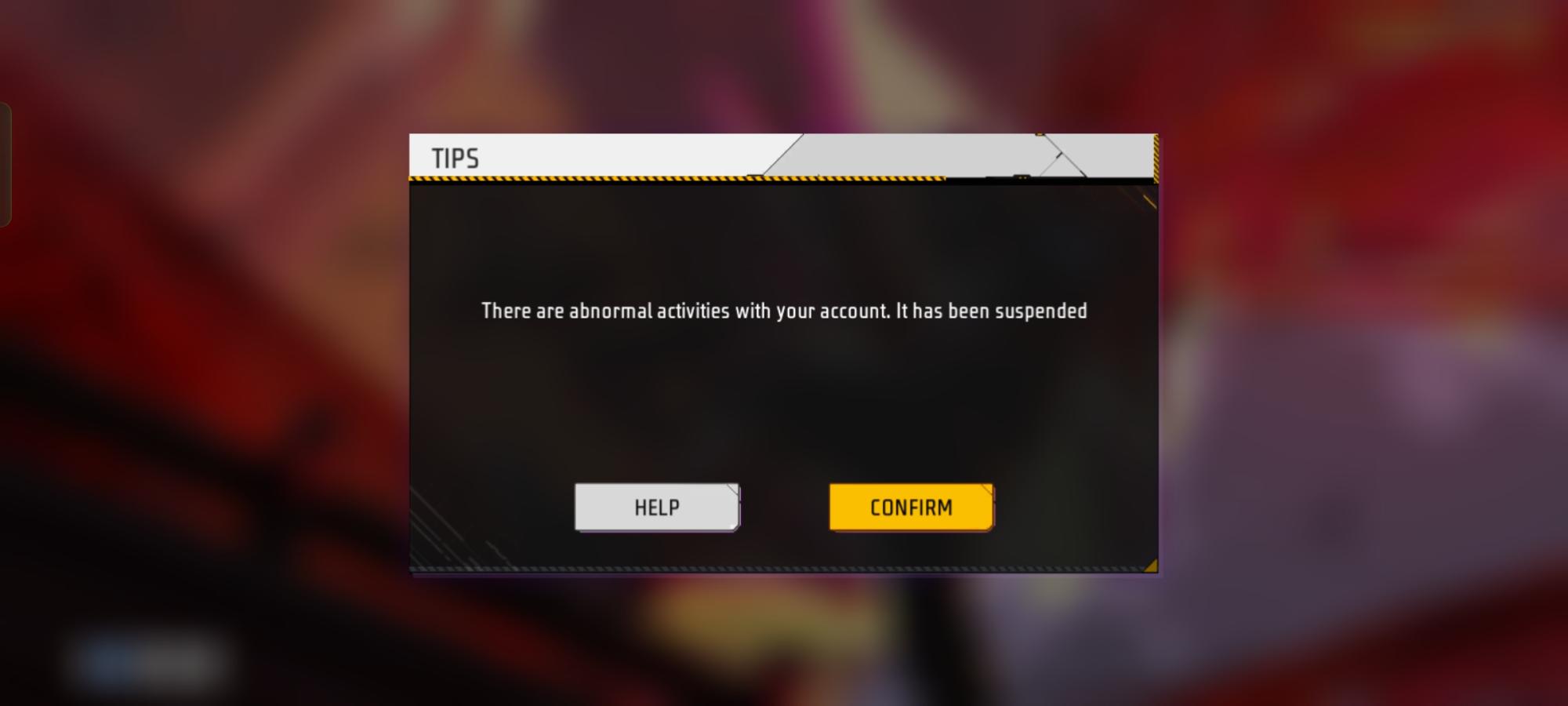 free fire problem google account