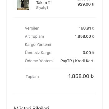 MÜQ Muqofficial Instagram Sitesinden Kusurlu Ürünlerin İadesi