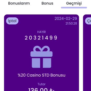 Trbet Sitesi Kayıp Bonusu Mağduru