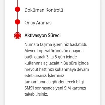 Vodafone Hattım Kaç Günde Açılacak
