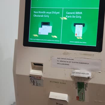 Garanti BBVA Kart Ünitesi Bozuk!