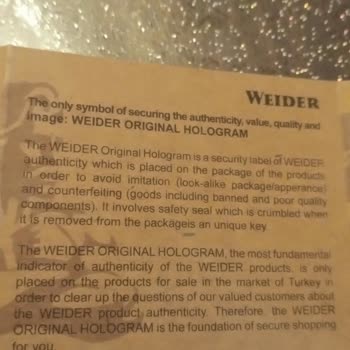 Supplementler Orijinallik Şüphesi - Weider Pure Creatine