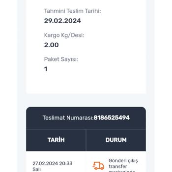 Trendyol Order Delayed - Sürat Kargo Misdelivery
