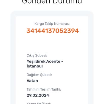 Trendyol Order Delayed - Sürat Kargo Misdelivery